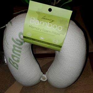 Luxury Bamboo Memory Foam Neck Pillow